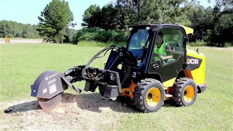 how to use a stump grinder on a skid steer|used skid steer stump grinder for sale.